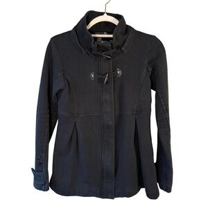 Bench Black Fleece Utility With Toggles Jacket Size S Casual Streetwear